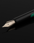 Ball Tipped Nib Classic Pump Pen closeup on black velvet