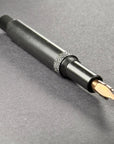Brause Bandzug Classic Fountain Pen on black background