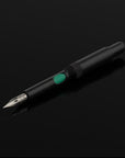 Brause Rose Nib Classic Pump Pen on black background