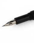Manga G Zebra Classic Fountain Pen from Classic Fountain Pen set closeup on white background