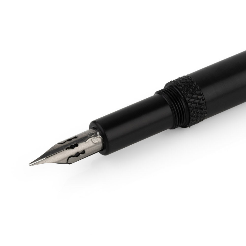 Brause Rose Classic Fountain Pen Closeup on White Background