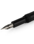 Brause Rose Classic Fountain Pen Closeup on White Background