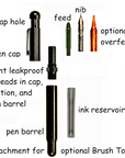 Fude Nib Classic Fountain Pen